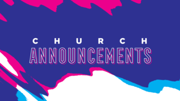 Church Announcements